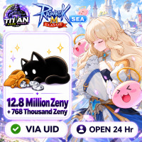 Ragnarok M: Classic (SEA) - 12.8 Million Zeny + 768 Thousand Zeny - Fast Delivery - Open 24 hr - UID