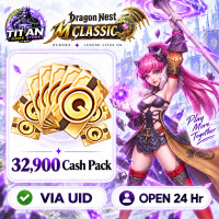 Dragon Nest M: Classic (SEA) - 30000 + 2900 Cash Pack - Open 24 hr - UID