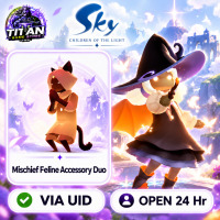 Sky: Children of the Light (GL) - Mischief Feline Accessory Duo - Fast Delivery-Open 24 hr - UID