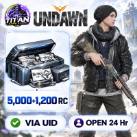 Undawn (Eurasia/Europe/Korea) - 5000+1200 RC - FAST DELIVERY - Open 24 hr - UID