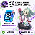 Zenless Zone Zero - All Monochrome Packs - VIA UID -⚡️Fast Delivery
