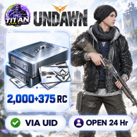 Undawn (Eurasia/Europe/Korea) - 2000+375 RC - FAST DELIVERY - Open 24 hr - UID