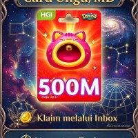 500M GIFT CARD MD UNGU - Kandang Kucing - Higgs Domino HDI / Higgs Games Island HGI - Claim Gift Card Via Inbox Fast & Reliable Delivery - NusantaraExchange