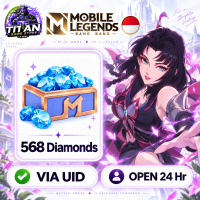 Mobile Legends: Bang Bang (ID) - 568 Diamonds - Fast Delivery - Open 24 hr - UID