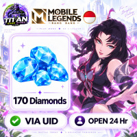 Mobile Legends: Bang Bang (ID) - 170 Diamonds - Fast Delivery - Open 24 hr - UID
