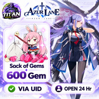 Azur Lane (Global) - Sack of Gems 600 Gem + Bonus - FAST DELIVERY - Open 24 hr - UID