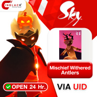 Sky: Children of the Light (GL) - Mischief Withered Antlers 9.99$ Top up UID By Inblack Open 24 hr.