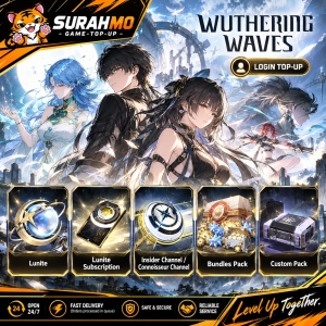 ⚠️ Wuthering Waves - Top Up (LOGIN METHOD) | ACCOUNT LOGIN REQUIRED ⚠️