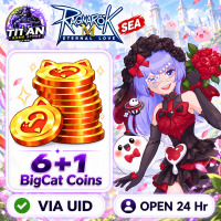 Ragnarok M: Eternal Love (SEA) - 6 + 1 Big Cat Coins - Fast Delivery - Open 24 hr - UID