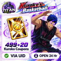 Kuroko's Basketball: SR (SEA) - 499 + 20 Kuroko Coupons - Fast Delivery - Open 24 hr - UID