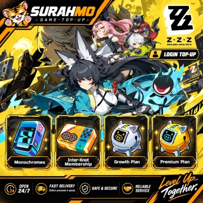 ⚠️ Zenless Zone Zero - Top Up (LOGIN METHOD) | EMAIL + PASSWORD REQUIRED ⚠️