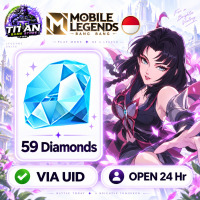 Mobile Legends: Bang Bang (ID) - 59 Diamonds - Fast Delivery - Open 24 hr - UID