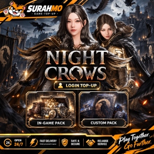 ⚠️ Night Crows (Global) - Top Up (LOGIN METHOD) | GOOGLE / FACEBOOK LOGIN REQUIRED ⚠️