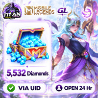 Mobile Legends: Bang Bang (GL) - 5532 Diamonds - Fast Delivery - Open 24 hr - UID