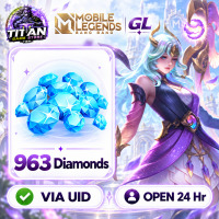 Mobile Legends: Bang Bang (GL) - 963 Diamonds - Fast Delivery - Open 24 hr - UID