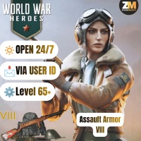 ‎[ARMOR] War War Heroes (VVVVH WW II) — Assault Armor VIII (Required account level 65+) — Fast Delivery — Open 24/7 — Via UID by ZeanaBMarket